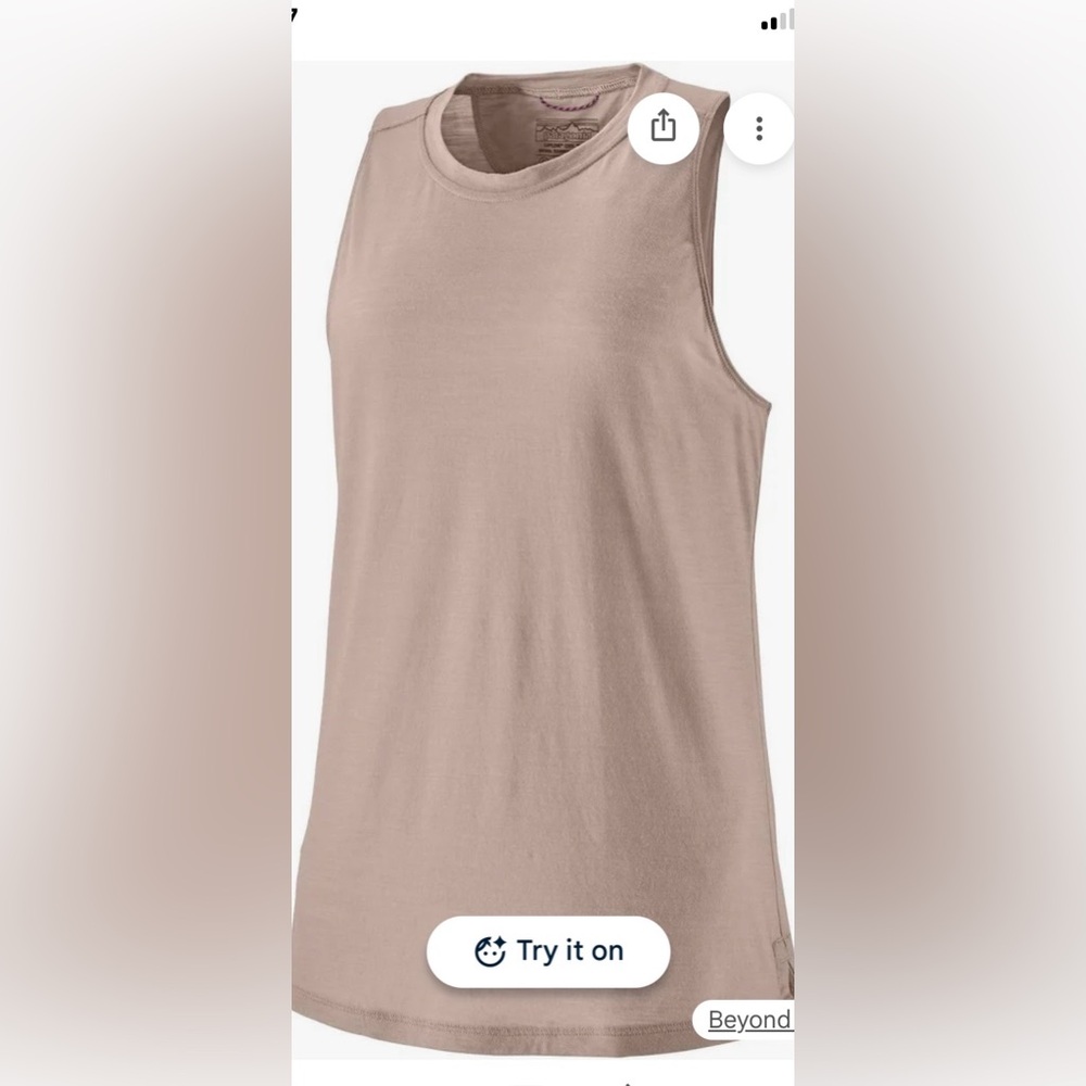 Patagonia capilene merino tank